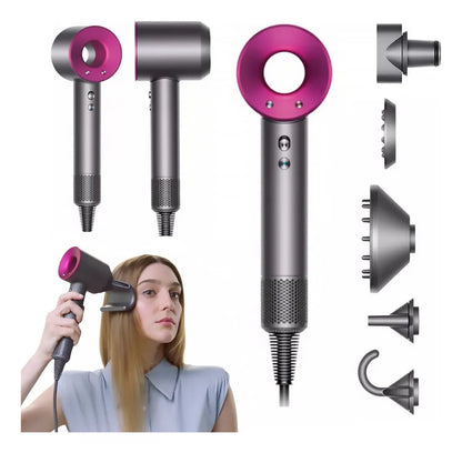 Secador Luméa™ Supersonic Edition 5 en 1 - Rosa